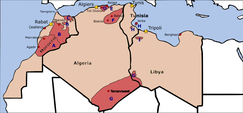 Berber Languages of North Africa