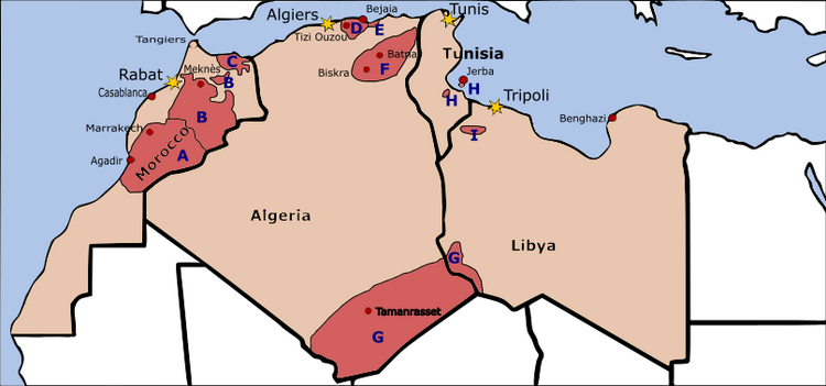 Berber Languages of North Africa